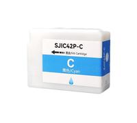 Cartucho de Tinta SJIC42P, Compatible con Impresora de Etiquetas Brillantes de inyección de Tinta a Color Epson Colorworks C4030 C4000 C4020(Cyan-1pc)