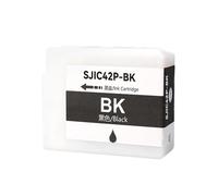 Cartucho de Tinta SJIC42P, Compatible con Impresora de Etiquetas Brillantes de inyección de Tinta a Color Epson Colorworks C4030 C4000 C4020(Black-1pc)