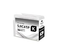 Cartucho de Tinta SJIC42P SJIC41P versión UE NA de 80ML Compatible con Impresora de inyección de Tinta EPSON Color Works CW-C4000e C4000 4000U(NA. SJIC41P-BK)