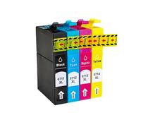 Cartucho De Tinta T0711. Compatible Con Epson Stylus SX515W SX600FW SX610FW BX600FW BX610FW DX6000 DX6050 DX7000F Impresora