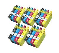 Cartucho de Tinta T0711 T0712 T0713 T0714, Compatible con Epson Stylus DX4000 DX4050 DX4400 DX5000 DX4450 DX5050 DX6000 DX6050 SX110 SX215(5 Set)