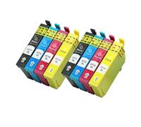 Cartucho de Tinta T0711 T0712 T0713 T0714, Compatible con Epson Stylus DX4000 DX4050 DX4400 DX5000 DX4450 DX5050 DX6000 DX6050 SX110 SX215(2 Set)