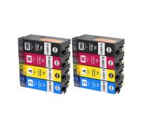 Cartucho de Tinta T40D T40D1 T40D2 T40D3 T40D4 Compatible con Epson | SC-T3100 SC-T5100 SC-T2100, Impresión por inyección de tinta(2Set)