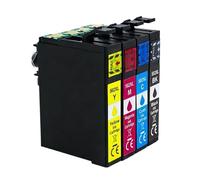 Cartucho de Tinta T502XL 502XL 502-BK-CMY, Compatible con impresoras Epson XP5100 Xp5105 WF2860 WF2865 1/2/3/4 Uds.-1/2/3SET(1 Set 4 Colors)