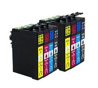 Cartucho de Tinta T502XL 502XL 502-BK-CMY, Compatible con impresoras Epson XP5100 Xp5105 WF2860 WF2865 1/2/3/4 Uds.-1/2/3SET(2 Set 8 Colors)
