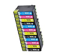 Cartucho De Tinta T603XL Compatible Con Epson XP-2100 XP-2105 XP-3100 XP-3105 XP-2100 XP-3100 WF-2810 XP-3105 Impresora(3SET(3BK 3C 3Y 3M))