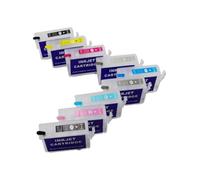 Cartucho de Tinta vacío, Compatible con Epson, SC-P600 T7601-T7609 | 30ml/pc, chip ARC, PK C M Y MBK LC LM LK LLK