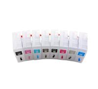 Cartucho de Tinta Vacío para Recarga Compatible con Epson Stylus Pro 3800 3880 3880C 3800C T5801-T5809 Sin Chip