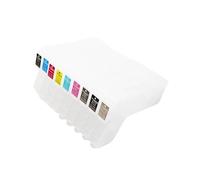 Cartucho de tinta vacío recargable Juego de 9 colores 280 ml con chip de arco compatible con T5801 T5811 T5891 Los modelos funcionan con Stylus Pro 3800 3850 3880 3890 Impresoras(For Epson 3800)
