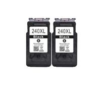 Cartucho de Tinta XL PG240 CL241 PG-240 CL-241 PG 240 CL 241 for impresoras Canon Pixma MX372 MX432 MX512 MG2120 MG3120 MG3220(2 Black)