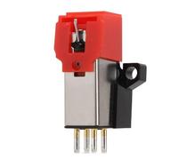 Cartucho de Tocadiscos Móvil de Doble Imán, Piezas de Repuesto de Tocadiscos Móviles de Cartucho AT91R para Fonógrafo LP3, Fono Estándar para Tocadiscos AT LP3, 20 a 20000 Hz