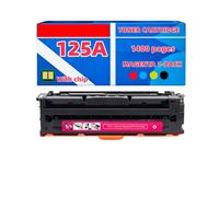 Cartucho de tóner 125A CB542A Magenta con Chip Compatible con HP Color LaserJet CP1213 CP1214 CP1215 CP1216 CP1217 CP1513n CP1514n CP1515n CP1516n CP1517ni CP1518ni CP1519ni