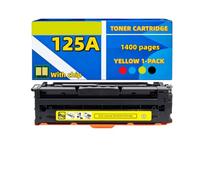 Cartucho de tóner 125A CB543A Amarillo con Chip Compatible con HP Color LaserJet CP1213 CP1214 CP1215 CP1216 CP1217 CP1513n CP1514n CP1515n CP1516n CP1517ni CP1518ni CP1519ni