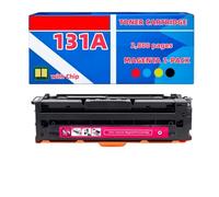 Cartucho de tóner 131A CF212A Magenta Compatible con HP Color LaserJet Pro 200 M251n M251nw M276n M276nw - Calidad de impresión fiable, hasta 2800 páginas