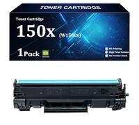 Cartucho de tóner 150A 150X W1500X con Chip para HP 150X W1500X 150A W1500A Compatible con Impresora LaserJet M110we M110 M110w MFP M140we M140 M140w M139 M139we ,Black-High Capacity 1400Pages