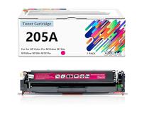 Cartucho de tóner 205A CF530A Compatible con impresoras HP 205A CF531A CF532A CF533A CF530A para Color Pro M154nw M154a M180nw M180n M181fw,M-with Chip