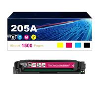Cartucho de tóner 205A Compatible con los Cartuchos de tóner Negro HP 205A CF530A para impresoras HP Color Pro M255DW, M255NW, M282NW, M283CDW y M283FDW.,M