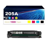 Cartucho de tóner 205A de Alto Rendimiento, Compatible con HP 205A CF530A, Compatible con impresoras multifunción HP Color Laserjet Pro M154a y M154nw.,BK