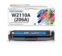 Cartucho de tóner 206A Compatible con W2110A, W2111A, W2113A y W2112A para impresoras HP Color Pro M283fdw, M283fdn, M283cdw, M282nw, M255dw y M255nw,C-with Chip