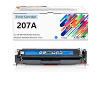 Cartucho de tóner 207X W2210X con Chip Compatible con HP 207X 207A W2210A, Repuesto para HP Color LaserJet Pro MFP M283fdw M255dw M282nw M283fdn M255nw,C-with Chip