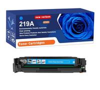 Cartucho De Tóner 219A De Repuesto para Impresoras HP W2190A W2191A W2192A W2193A Compatible con Impresoras HP Color Laserjet Pro 3202dn 3202dng Pro 3202dw MFP 3302fdn 3302fdng 3302fdw,Cyan-1 Set