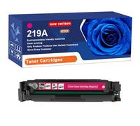 Cartucho De Tóner 219A De Repuesto para Impresoras HP W2190A W2191A W2192A W2193A Compatible con Impresoras HP Color Laserjet Pro 3202dn 3202dng Pro 3202dw MFP 3302fdn 3302fdng 3302fdw,Magenta-1 Set