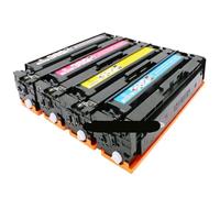 Cartucho de tóner 4 Paquete Color Pro M252DW M252DN M252N para COAAP 201a 201x CF400A CF401A CF402A CF403A(M)