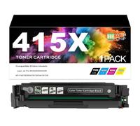 Cartucho de tóner 415X de repuesto para W2030X W2031X W2032X W2033X | impresoras para HP LaserJet Pro M454DN/M454DW/MFP M479DW/M479FDN/M479FDW,Black-1 pack