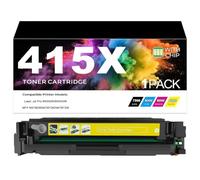 Cartucho de tóner 415X de repuesto para W2030X W2031X W2032X W2033X | impresoras para HP LaserJet Pro M454DN/M454DW/MFP M479DW/M479FDN/M479FDW,Yellow-1 pack