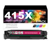 Cartucho de tóner 415X de repuesto para W2030X W2031X W2032X W2033X | impresoras para HP LaserJet Pro M454DN/M454DW/MFP M479DW/M479FDN/M479FDW,Magenta-1 pack