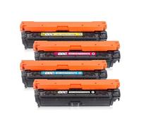 Cartucho de tóner 4PCS 651A CE340A Compatible con HP M775