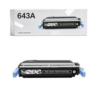 Cartucho de tóner 643A para Q5950A Q59501A Q5952A Q5953A, para Impresora HP Color LaserJet 4700 4700n 4700dn 4700dtn (con Chip) ,BK