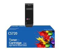 Cartucho De Tóner 74C1SK0 Con Chip Para La CS720, Compatible Con Las Impresoras Lexmark Cs720de, Cs720dte, Cs725de, Cs725dte, Cx725de Y Cx725dhe,Magenta