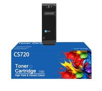 Cartucho De Tóner 74C1SK0 Con Chip Para La CS720, Compatible Con Las Impresoras Lexmark Cs720de, Cs720dte, Cs725de, Cs725dte, Cx725de Y Cx725dhe,Cyan