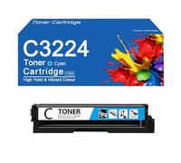 Cartucho de tóner a Color C3224 de Alto Rendimiento, Repuesto para impresoras Lexmark C3224dw, C3326dw y C3426dw, impresión de Alta definición.,Without Chip-Cyan