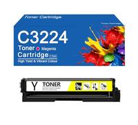 Cartucho de tóner a Color C3224 de Repuesto para impresoras Lexmark C3224dw, C3326dw y C3426dw. Impresión de Alta definición, Alto Rendimiento (1500 páginas).,Without Chip-Yellow