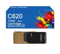 Cartucho de tóner a Color C620 de Alto Rendimiento, Repuesto para impresoras Xerox VersaLink C620 y C625,C620-Black