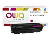 Cartucho de tóner Alternativo OWA para HP W2033X Red