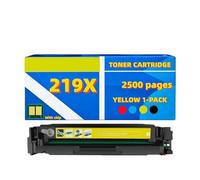 Cartucho de tóner Amarillo 219X (W2192X) - 2500 páginas de Alta Capacidad, Compatible para HP Color LaserJet Pro 3202 dn/dng/dw/dwe y MFP 3302 fdn/fd ng/fdw/fdwg/sdw/sdwg