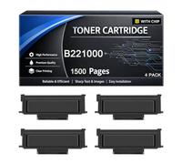 Cartucho de tóner B221000 con Chip Compatible con Lexmark B221000 1.500 páginas para impresoras de Las Series B2236 MB2236 MB2236adwe MB2236i MB2236adw B2236dw