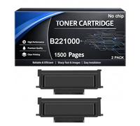 Cartucho de tóner B221000 sin Chip Compatible con Lexmark B221000 1.500 páginas para impresoras de Las Series B2236 MB2236 MB2236adwe MB2236i MB2236adw B2236dw