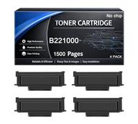 Cartucho de tóner B221000 sin Chip Compatible con Lexmark B221000 1.500 páginas para impresoras de Las Series B2236 MB2236 MB2236adwe MB2236i MB2236adw B2236dw