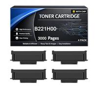 Cartucho de tóner B221H00 con Chip Compatible con Lexmark B221H00 3.000 páginas para impresoras de Las Series B2236 MB2236 MB2236adwe MB2236i MB2236adw B2236dw