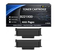 Cartucho de tóner B221X00 con Chip Compatible con Lexmark B221X00 6.000 páginas para impresoras de Las Series B2236 MB2236 MB2236adwe MB2236i MB2236adw B2236dw