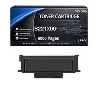 Cartucho de tóner B221X00 sin Chip Compatible con Lexmark B221X00 6.000 páginas para impresoras de Las Series B2236 MB2236 MB2236adwe MB2236i MB2236adw B2236dw