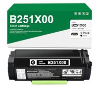 Cartucho de tóner B251X00 (con chip) de repuesto para Lexmark B251X00 cartucho de tóner negro para Lexmark B2546dn B2546dw B2650dn B2650dw MB2546ade MB2546adwe MB2650ade MB2650adwe impresora 1 paquete
