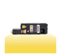Cartucho de tóner C1700 de 4 Colores, Compatible con Impresora a Color Epson C1700 C1750N C1750W CX17NF 17N(1PCS Yellow)