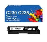 Cartucho de tóner C230 de Alto Rendimiento con Chip de Repuesto 006R04387/88/89/90 para impresoras XEROX C230 C235,Without Chip-Black