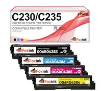Cartucho de tóner C230 de repuesto para impresora Xerox C230DN para impresora Xerox C235 C235DN C235DNI C230 C230DN C230DNI, 006R04383 006R04384 006R04385 006R04385 006R04385 006RR04385 006RR04385