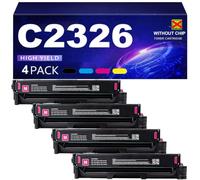 Cartucho de Tóner C2326 Compatible con impresoras para Lexmark C2326 y XC2326, tóner de Alto Rendimiento (5500/6000 páginas), sin Chip